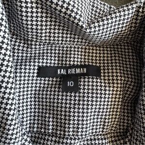 kal riemer long‎ sleeve cotton top size 10